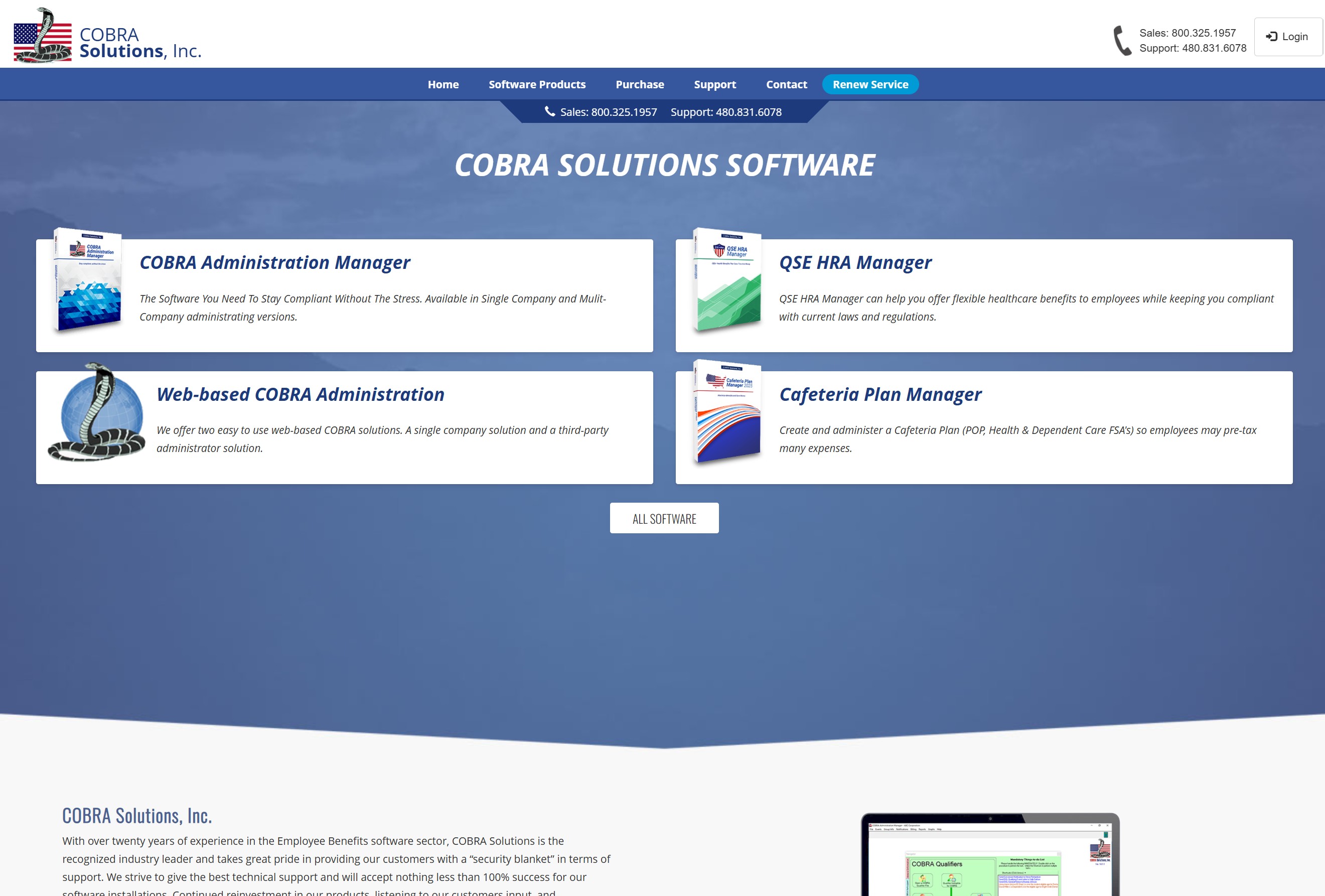COBRA Solutions project screenshot