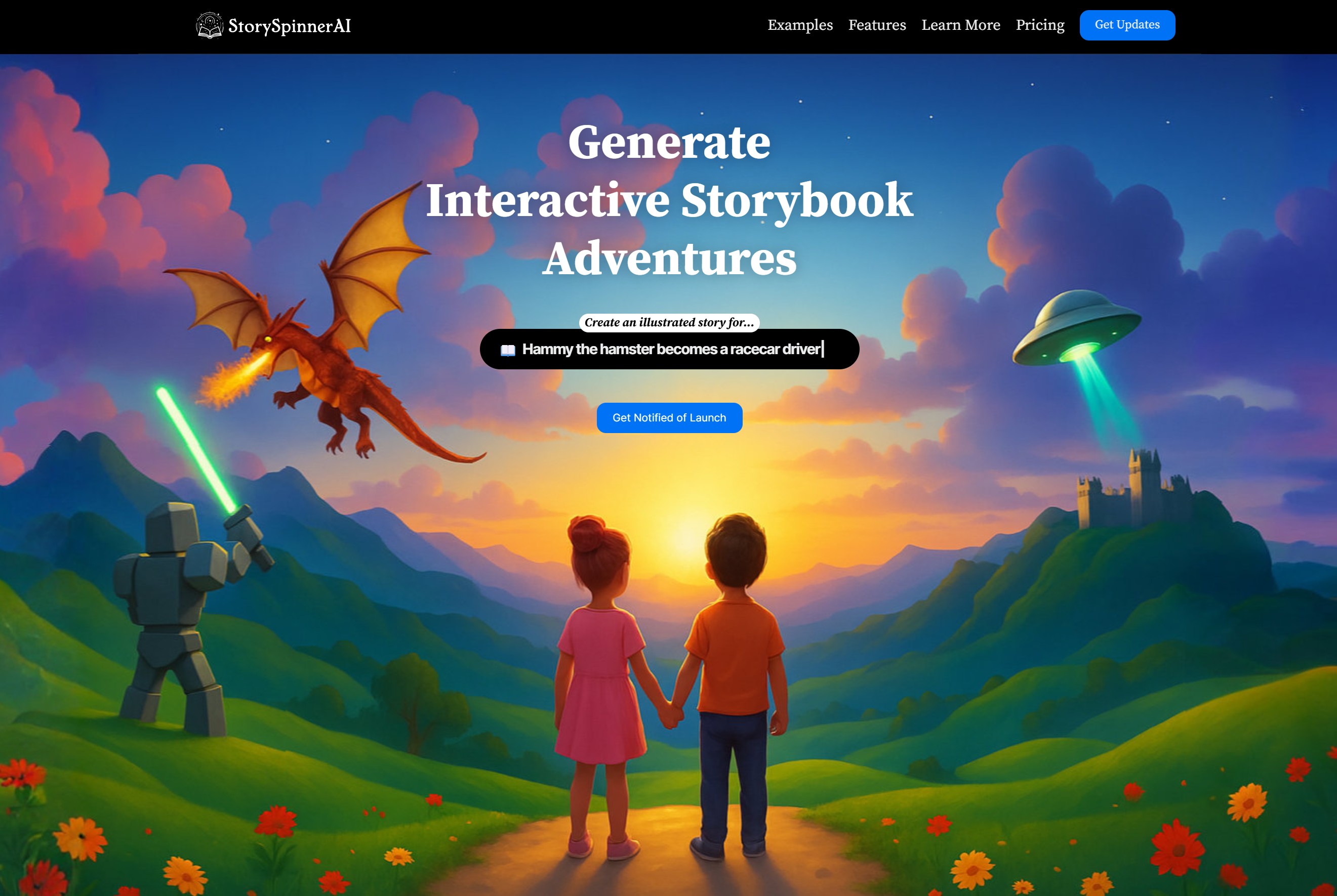 StorySpinnerAI project screenshot